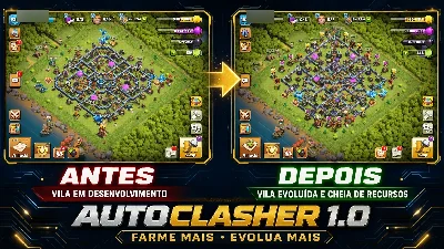 AutoClasher 1.0 — Bot para Clash of Clans no PC LANÇAMENTO!!