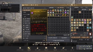 Conta Black Desert