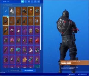 Fortnite Cavaleiro Negro Promoção +100 Skins