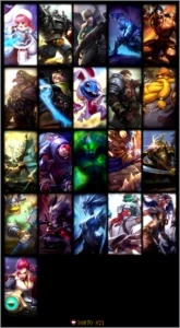 Conta Gold 2 , Borda Platina , Icones Raros. - League of Legends LOL