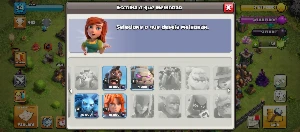 Conta de Clash of clans