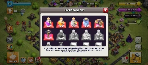 Conta de Clash of clans