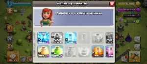 Conta de Clash of clans