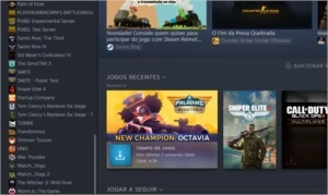 Conta Steam com 80 jogos