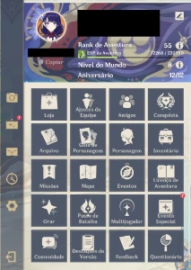 Genshin Account American Server Ar 55 - Genshin Impact