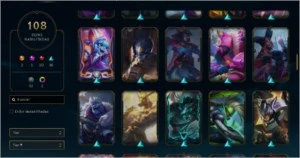 Conta LV 200 / 116 champs, 108 skins(10 lend, 2 ult) - League of Legends LOL