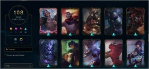 Conta LV 200 / 116 champs, 108 skins(10 lend, 2 ult) - League of Legends LOL