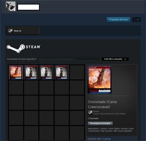 STEAM 10 ANOS, INATIVA DESDE 2017, 15 JOGOS, TOMB RAIDER