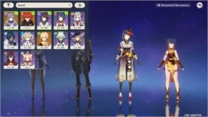 Conta com Keqing, Diluc + Lança de jade AR 32 NA server - Genshin Impact