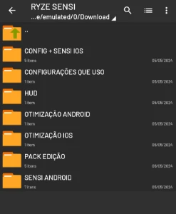 PACK de sensi do Ricksz para IOS e Android atualizado