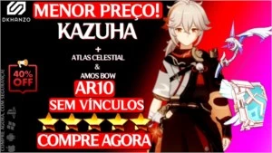 Genshin Impact conta Atlas Celestial+ AMOS  AR10