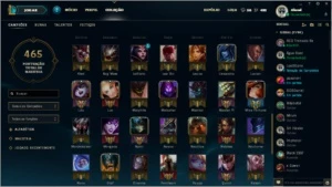 Conta lol Platina V - League of Legends