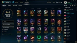 Conta lol Platina V - League of Legends