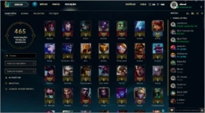 Conta lol Platina V - League of Legends