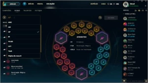 Conta lol Platina V - League of Legends