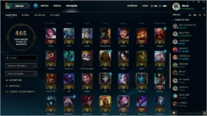 Conta lol Platina V - League of Legends