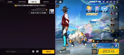 Vendo conta free fire
