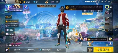 Vendo conta free fire
