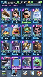 ContaClash Royale nvl 27