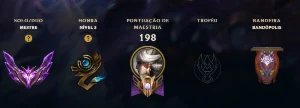 (League Of Legends) Conta Mestre LOL
