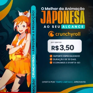 Crunchyroll Premium 30 Dias De Acesso (Entrega Automática)