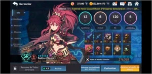 Conta Grand Chase Mobile
