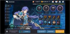 Conta Grand Chase Mobile
