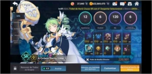 Conta Grand Chase Mobile