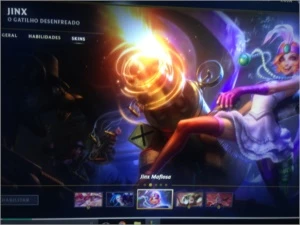 Conta Prata 1 MMR ALTO w-27p, 55champs runas ap/ad prontas. - League of Legends LOL