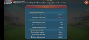 Vende rápido mais barato impossível - Lords Mobile