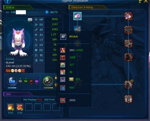 CONTA DMO AOX, UVX - Digimon Masters Online