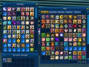 CONTA DMO AOX, UVX - Digimon Masters Online