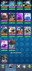 Conta Clash Royale | 7792 Troféus |278k de Gold | 830 GEMAS