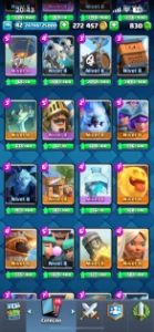 Conta Clash Royale | 7792 Troféus |278k de Gold | 830 GEMAS