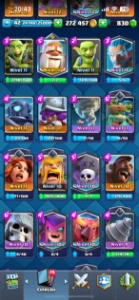 Conta Clash Royale | 7792 Troféus |278k de Gold | 830 GEMAS