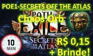 Chaos / Caos Orb Path of Exile 1 - Secrets off The Atlas