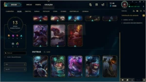 Conta league of legends platina 3 LOL