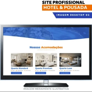 Site Para Hotel, Pousadas Com Sistema De Reservas - Sites, Lojas e Sistemas Prontos Sites e Scripts