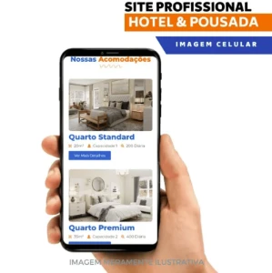 Site Para Hotel, Pousadas Com Sistema De Reservas - Sites, Lojas e Sistemas Prontos Sites e Scripts