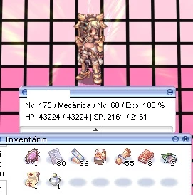 Conta Ragnarok Online (MECHA 175)