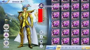 SSA GLOBAL LVL. 68 SERVIDOR A-9 CANCER (C/MANIGOLD Lvl. 80) - Saint Seiya Awakening
