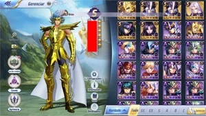 SSA GLOBAL LVL. 68 SERVIDOR A-9 CANCER (C/MANIGOLD Lvl. 80) - Saint Seiya Awakening