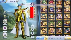 SSA GLOBAL LVL. 68 SERVIDOR A-9 CANCER (C/MANIGOLD Lvl. 80) - Saint Seiya Awakening