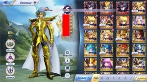 SSA GLOBAL LVL. 68 SERVIDOR A-9 CANCER (C/MANIGOLD Lvl. 80) - Saint Seiya Awakening