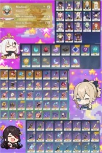 Conta Genshin Impact Jean lvl 40 + benção da lua
