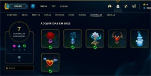 Conta lol Nova upada para venda - League of Legends