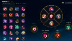 Conta lol Nova upada para venda - League of Legends