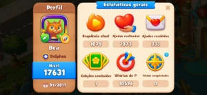 Conta Gardenscapes level 17.5+ - Outros