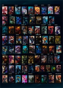 Conta no LOL, Ouro IV; muitas skins e  todos os campeões. - League of Legends