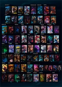 Conta no LOL, Ouro IV; muitas skins e  todos os campeões. - League of Legends
